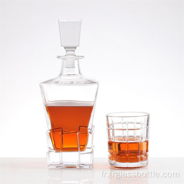 Bouteilles d&#39;alcool en cristal de 750 ml